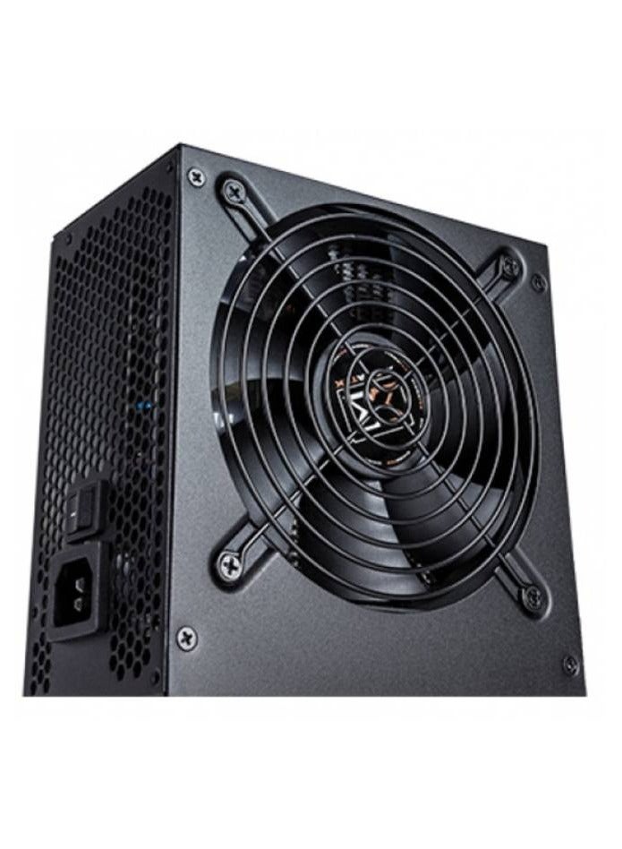 زيجماتيك M-Power 700 واط (ATX700، 700 واط، مدخل تيار متردد 230 فولت، مزدوج للأمام، مروحة سوداء 12 سم، صندوق بني، سلك طاقة SASO) EN41402 - Image 1