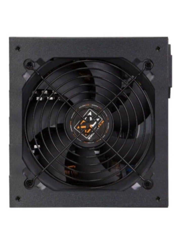 زيجماتيك M-Power 700 واط (ATX700، 700 واط، مدخل تيار متردد 230 فولت، مزدوج للأمام، مروحة سوداء 12 سم، صندوق بني، سلك طاقة SASO) EN41402 - Image 4