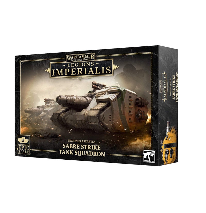 WARHAMMER Games Workshop  Horus Heresy  Legions Imperalis Sabre Strike Tank Squadron Epic Scale - Image 3