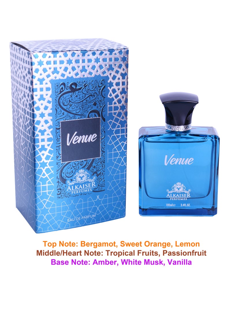 ALKAISER PERFUMES - Venue Eau De Parfum 100ml ALKAISER PERFUMES Unleash Your Signature Scent with Captivating Fragrance - Image 1