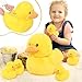 MaoGoLan Giant Duck Stuffed Animals  Big Mommy Duck Stuff with 5 Ducklings  6PCs Large Quack Plush Set for Boys Girls  Easter Birthday Gift Baby Shower Decor 16 inches - Image 2