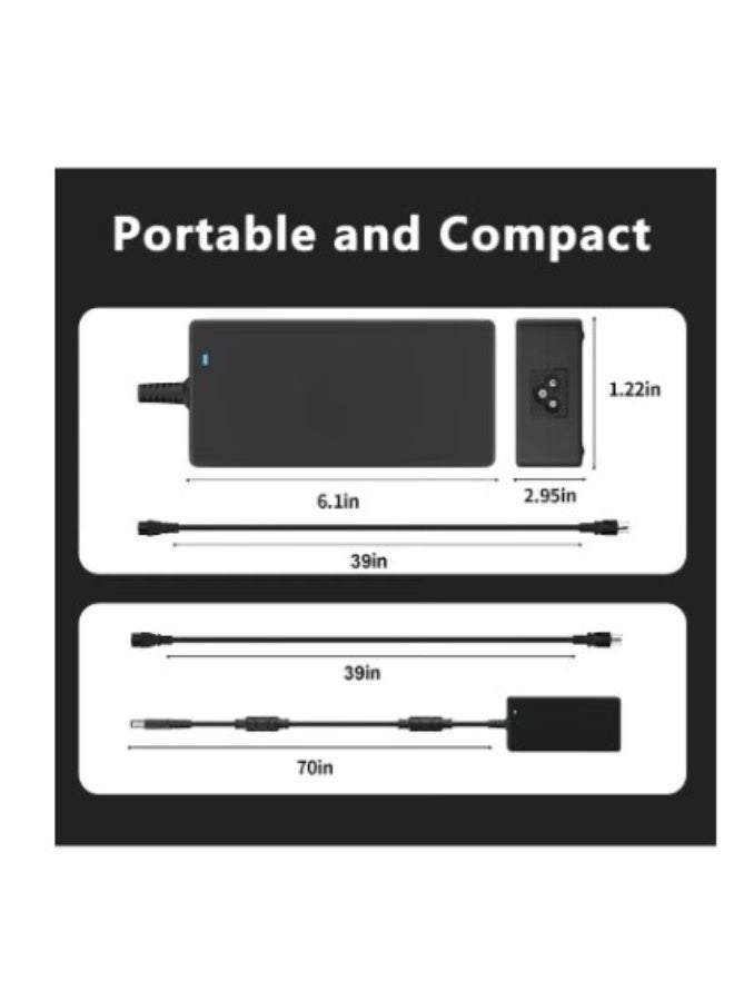 Terabyte 180W Laptop Charger fit for Dell G7 15 17 7588 7590 7790 G5 15 5515 5587 5590 G3 15 3579 17 3779 Precision 7670 7770 7510 7520 7530 7540 7550 19.5V 9.23A 7.4mm AC Adapter Power Cord - Image 4