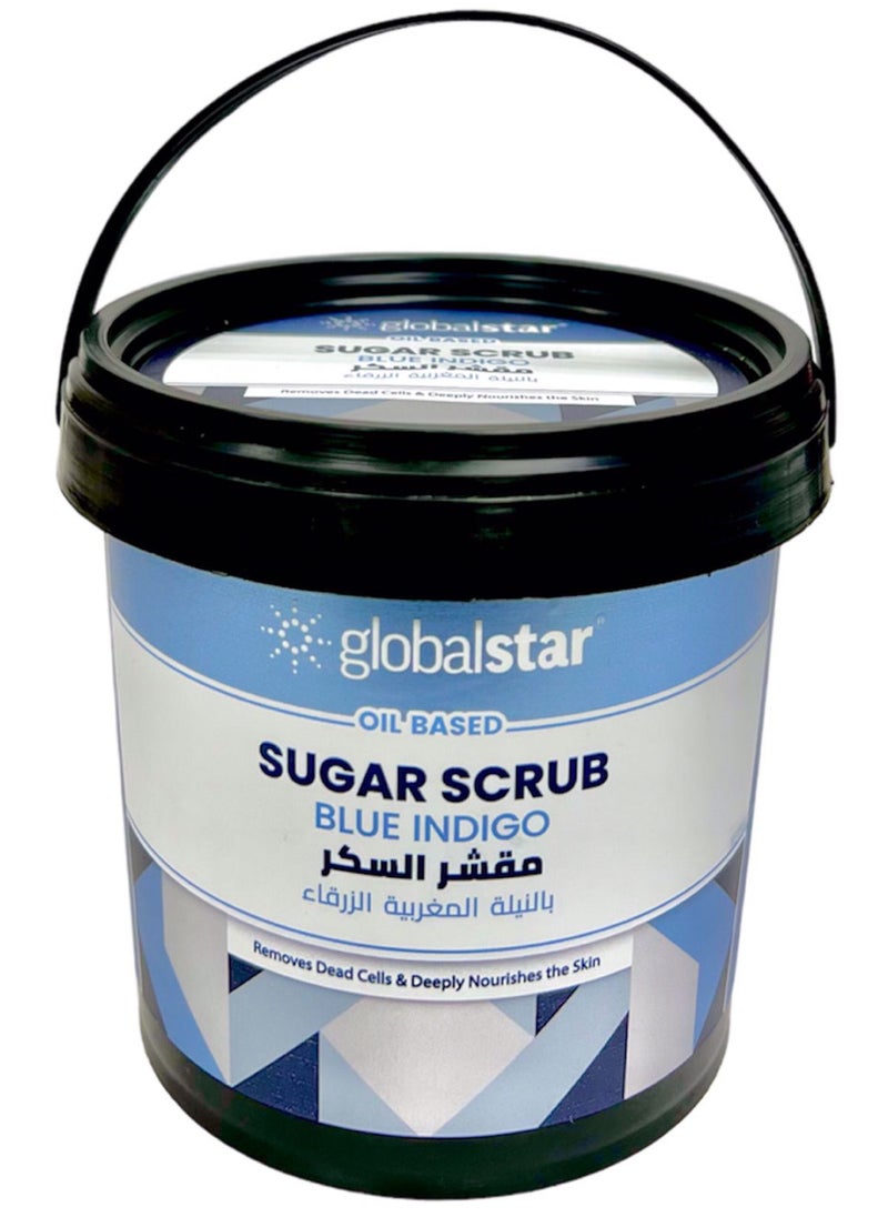 globalstar Globalstar Blue Indigo Oil Based Sugar Scrub 600g  - Image 1
