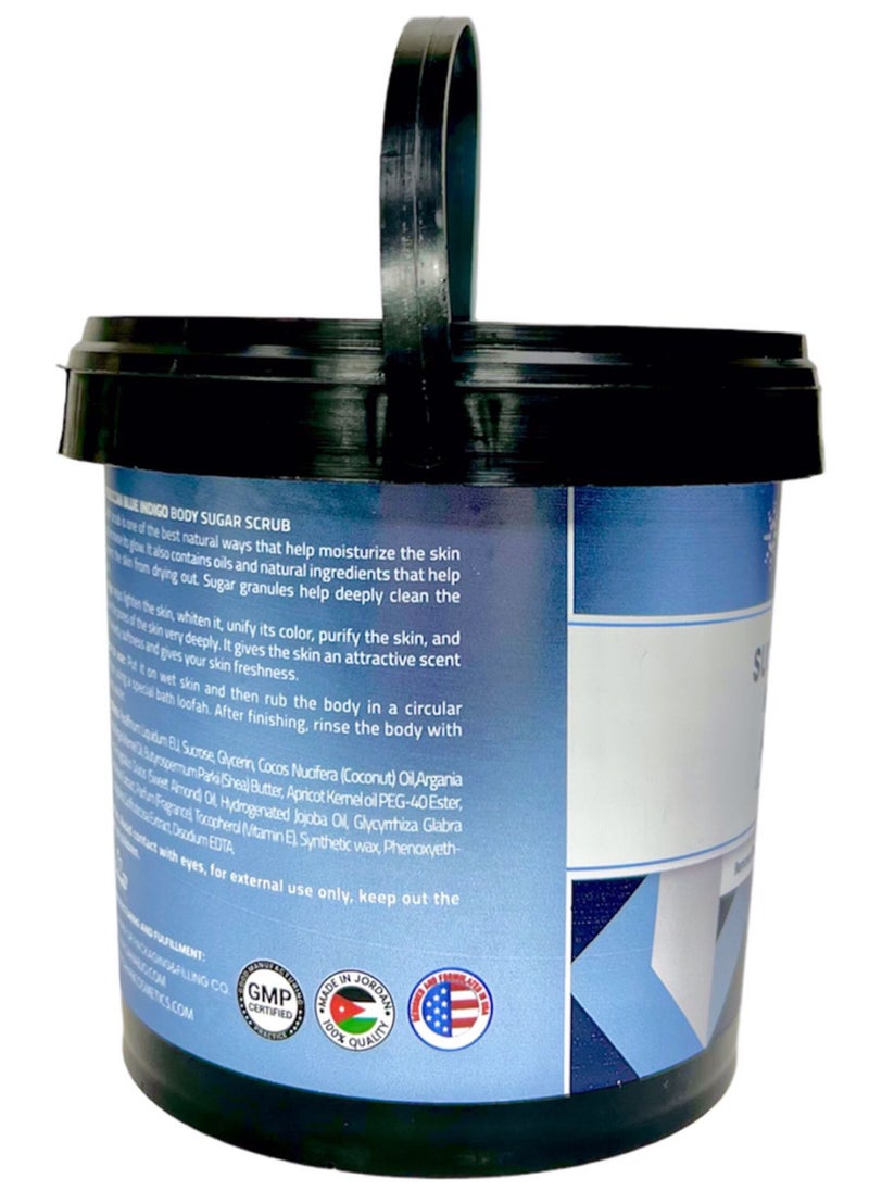 globalstar Globalstar Blue Indigo Oil Based Sugar Scrub 600g  - Image 3