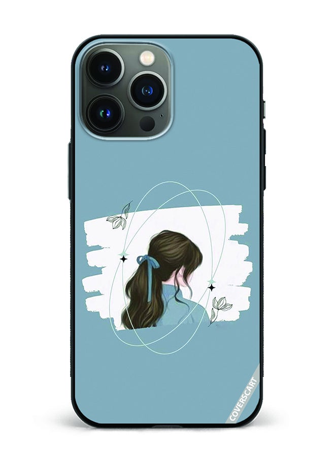 غطاء حماية لجهاز آبل آيفون 14 برو بتصميم خلفي للبنات متعدد الألوان