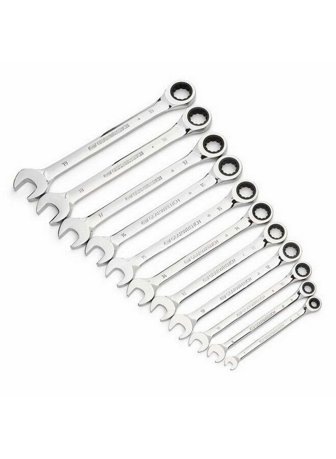 GearWrench 11-Piece Metric Ratcheting Metric Wrench Set Silver 5 x 7 x 12 cm 88687 - Image 1