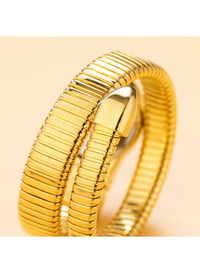 MISS FOX Fashion Snake-Shaped Women’s Watch, Luxury Diamond Wrap Design, High-Quality Waterproof Quartz Wristwatch - Image 4