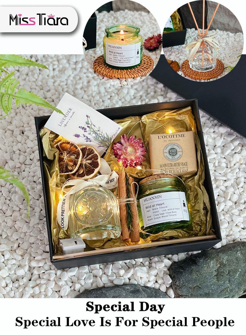MissTiara Gift Baskets for Women - Birthday Gift Boxes, Get Well Soon Gift Sets, Unique Gift Ideas for Women, Gifts for Mom Sisters Best Friend Wife, Gifts for Women for Colleagues Teachers Nurses - Image 1