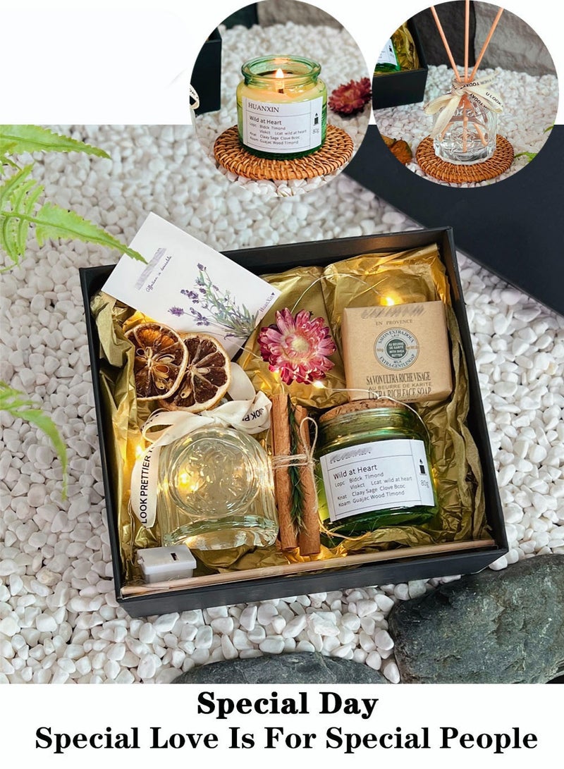 MissTiara سلال هدايا للنساء - صناديق هدايا عيد الميلاد، مجموعات هدايا الشفاء العاجل، أفكار هدايا فريدة للنساء، هدايا للأمهات، الأخوات، أفضل الأصدقاء، الزوجات، هدايا للنساء للزملاء، المعلمين، الممرضات - Image 1