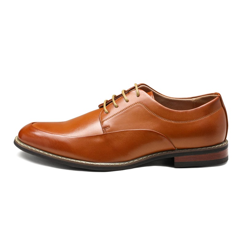 Bruno Marc Men's Dress Shoes Formal Oxfords,Size 11,Brown,Prime-1 - Image 2