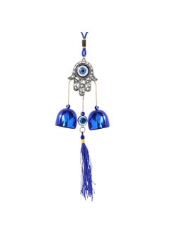 Tukku Collection TUKKU COLLECTION Feng Shui Evil Eye Wind Chime Protection from Negative Energy Home Balcony Garden Hanging Dcor with Soothing Sound 7L x 7W x 30H CM  - Image 1