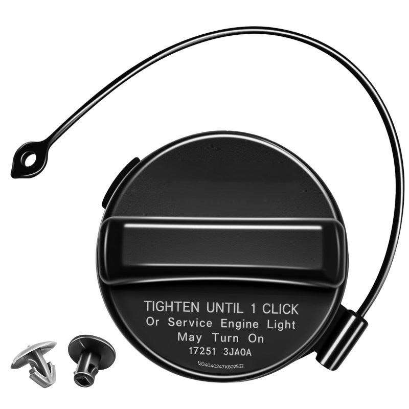 Manymiba Gas Cap, Fuel Cap for 2012-2020 Nissan Infiniti Altima Frontier Murano Pathfinder Versa Note Infiniti QX60 JX35, 17251-1VZ0D, 17251-3JA0A, 17251-9BD0E, 2012 2013 2014 2015 2016 2017 2018 2019 2020 - Image 1