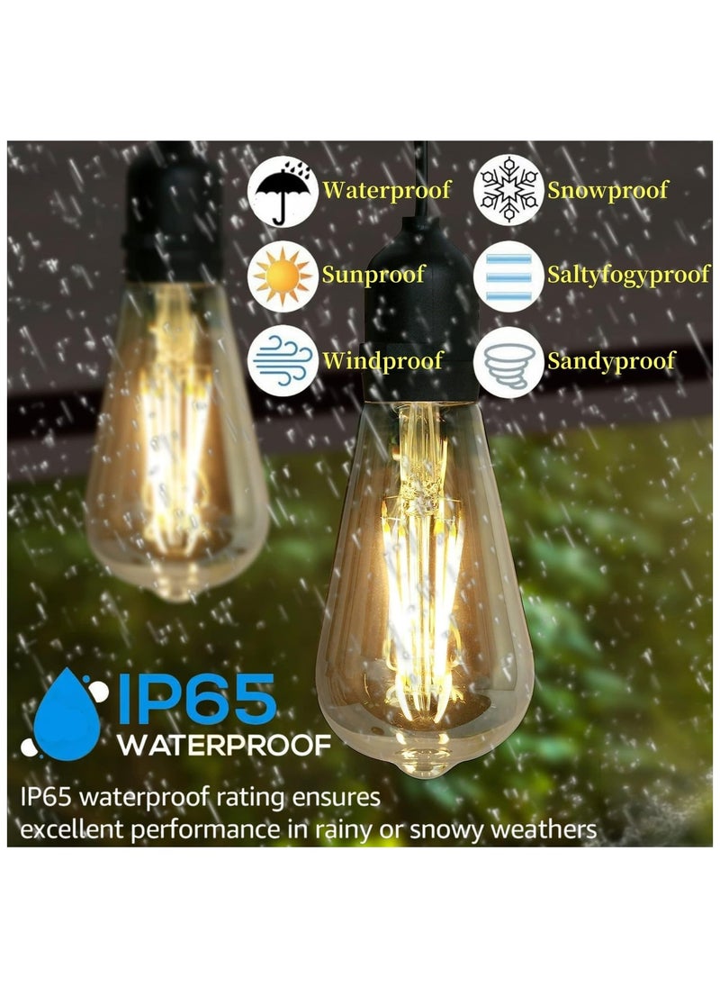 33FT Outdoor String Lights, 10 Meter 20 Hanging Sockets Decorative Lights for Outdoor Garden - pzsku/ZE815D23DB0B6F7BBEBC6Z/45/_/1731400080/14464419-7c5b-4bda-b836-7695b4509e94
