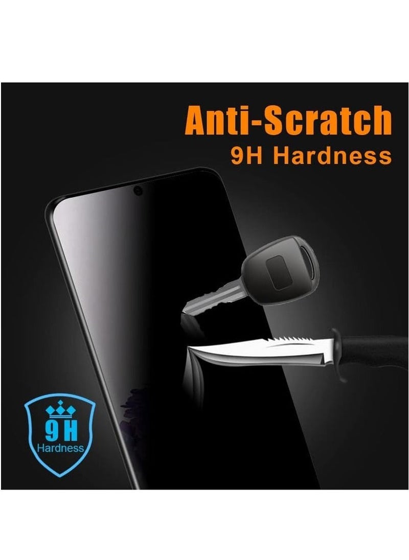 Raxoom Privacy Screen protector compatible with Samsung Galaxy S22+ / S22 PLUS 5G Screen Protector Tempered Glass [Anti-Glare][HD Full Coverage][Easy Installation][Scratch Resistant][9H Hardness] - Image 5