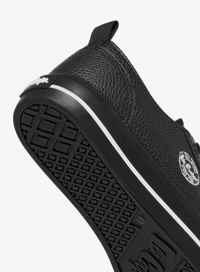 Lee Cooper Women's Logo Detail Sneakers with Lace-Up Closure - Image 5