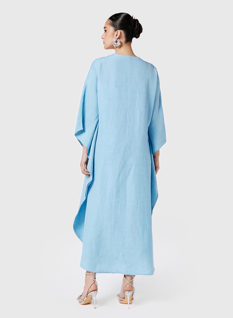 Threadz by Ajooni Embroidered Smocked Dress - Image 2