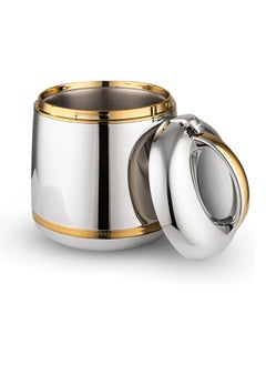 Golden Fire Stainless Steel Insulated Food Warmer with Removable Insulated Steel Lid 2.0L  - Image 2