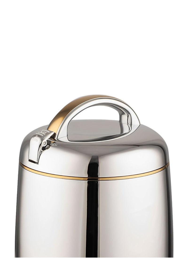 Golden Fire Stainless Steel Insulated Food Warmer with Removable Insulated Steel Lid 2.0L  - Image 5