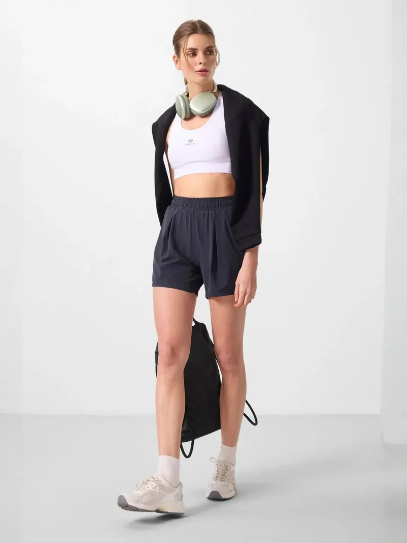 TOMMYLIFE TOMMY High-Waist Knit Shorts