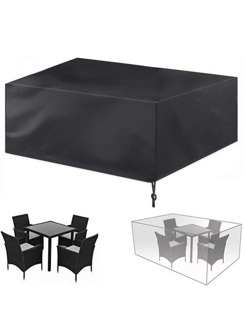 Patio Furniture Covers, Outdoor Furniture Cover Waterproof, General Purpose, Outside Table and Chair Covers, Heavy Duty 210D (250x250x90cm)