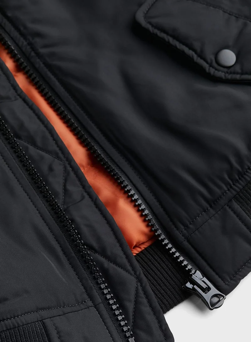 اتش اند ام Youth Essential Bomber Jacket