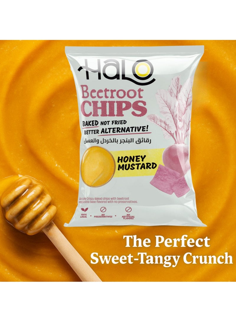Halo Honey Mustard Beetroot Vegetable Chips - Image 4