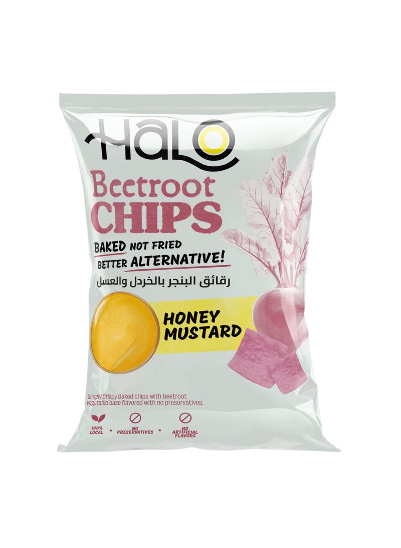 Halo Honey Mustard Beetroot Vegetable Chips - Image 1