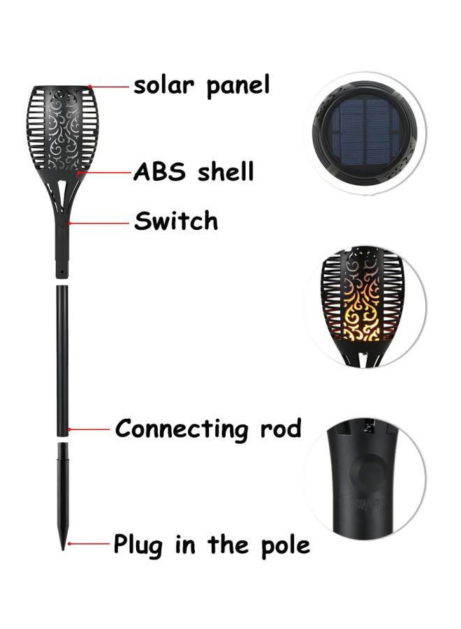 NIBEMINENT LED Solar Light Yellow 32x12x12centimeter  - Image 4