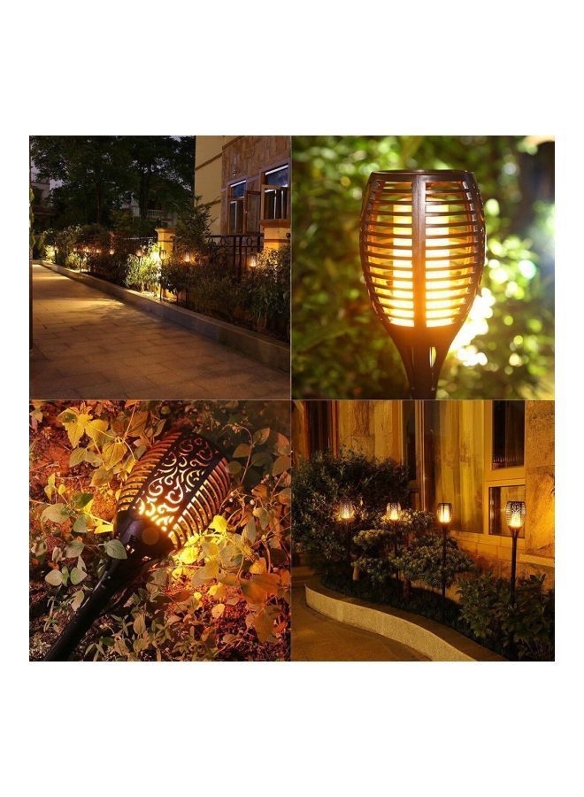 NIBEMINENT LED Solar Light Yellow 32x12x12centimeter  - Image 5