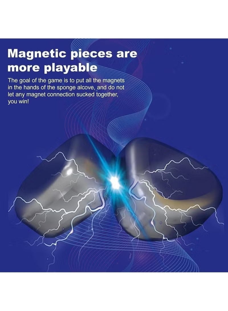 Magnetic Chess Game, 6 Different Shapes of Chess Pieces,Fun Table Top Magnet Game, Magnet Board Game, Strategy Game for Kids & Adults, Family Party Games（C） - Image 2