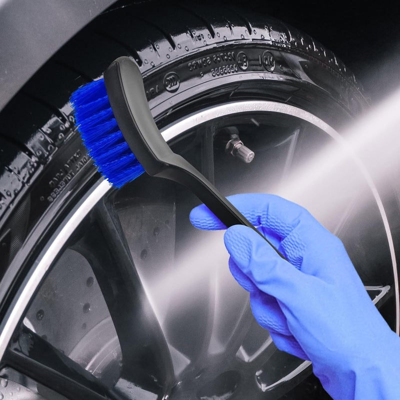 ICSTM Carpet Brushes for Cleaning, Scrub Brush for Floor Mats, Cleaning Brush for Car Interior and Home, Simple and Practical (1, Blue) - Image 4