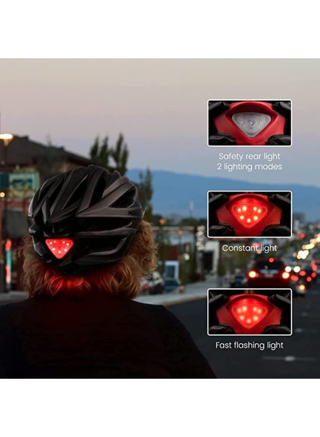 Adult Adjustable Cycling Helmet, Lightweight Safety Bike Helmet with Detachable Visor, Ventilated Protective Headgear for Mountain Road Riding - Image 5