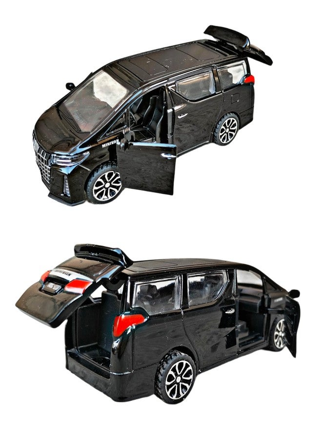 RUHANI Simulation Scale Die-Cast Pull Back Metal Car Open The Door Model Car for Kids (Multi Color) - Image 4