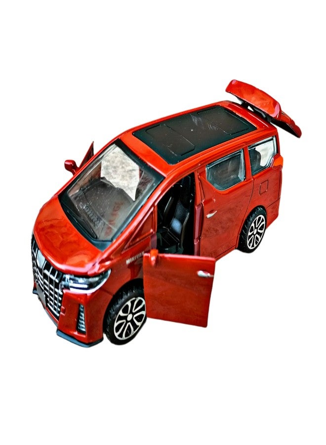 RUHANI Simulation Scale Die-Cast Pull Back Metal Car Open The Door Model Car for Kids (Multi Color) - Image 5