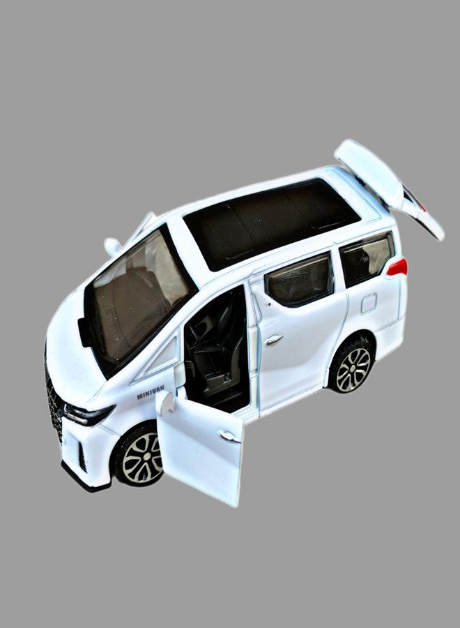 RUHANI Simulation Scale Die-Cast Pull Back Metal Car Open The Door Model Car for Kids (Multi Color) - Image 3