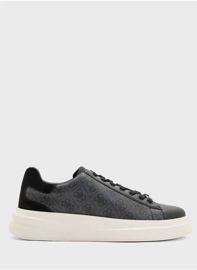 GUESS Elba Belluno Lace Up Low Top Sneakers