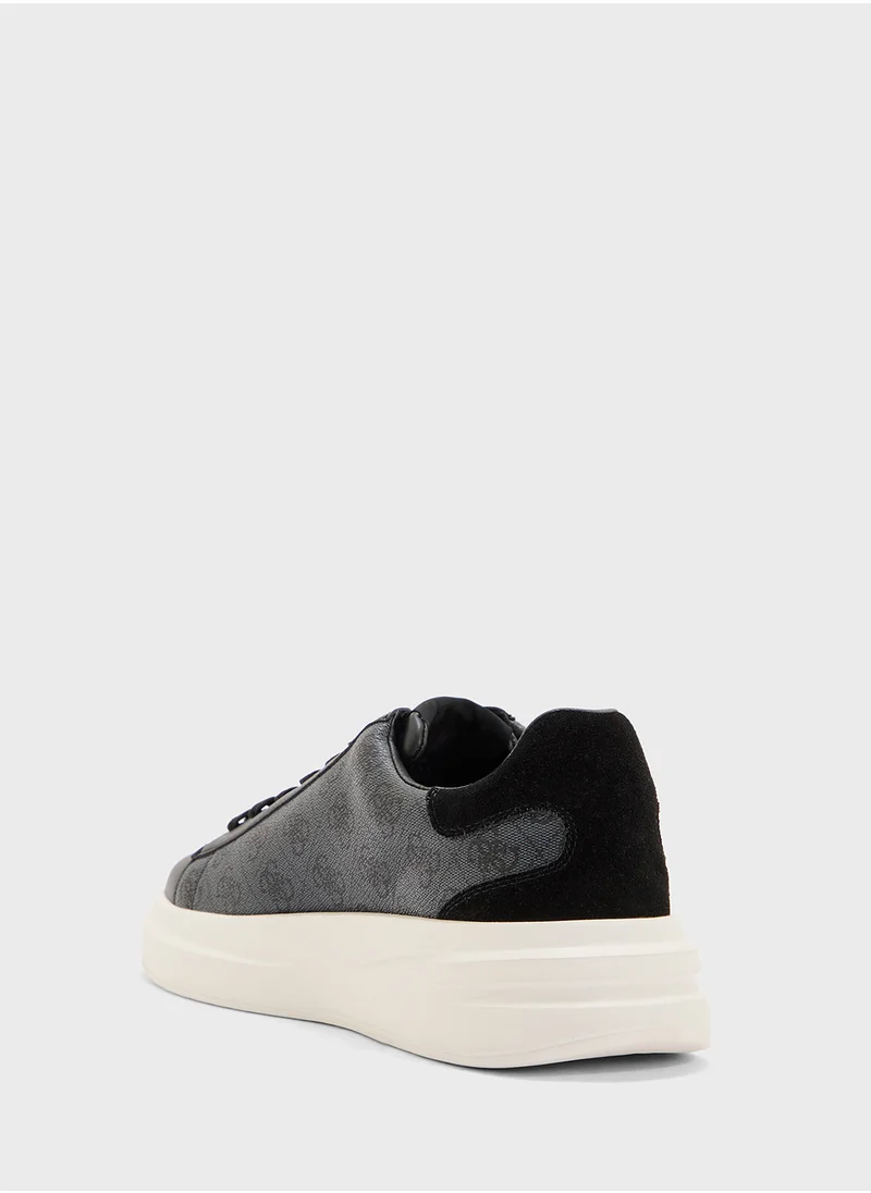 GUESS Elba Belluno Lace Up Low Top Sneakers