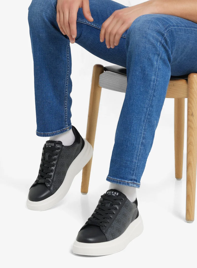 GUESS Elba Belluno Lace Up Low Top Sneakers