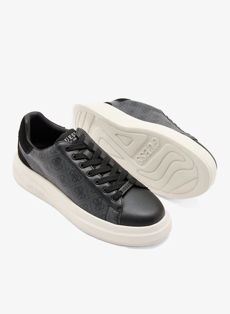 GUESS Elba Belluno Lace Up Low Top Sneakers
