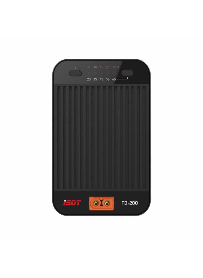 iSDT FD-200 Smart Control Discharger 200W 25A Wireless APP Control Discharger Capacity 2-8S Lipo Battery Discharging - Image 2