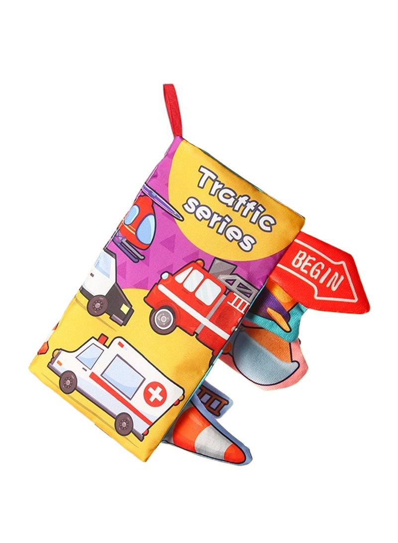 Baby Sensory Soft Cloth Books Toys for Babies 0-12 Months Infant Tummy Time Toy High Contrast Sensory Toys Touch Feel Book Babies Travel Toy Gifts for Boy Girl Baby Shower Birthday Gifts  - Image 3