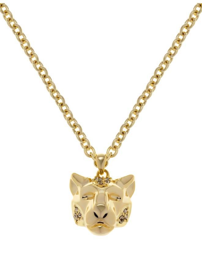 Karen Millen Leopard Pendant Necklace - Image 2