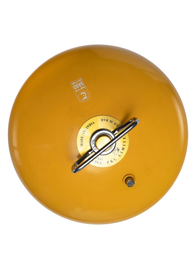 AL SANIDI Gas cylinder for trips , Trips stove, Yellow, capacity 4 Kg  - Image 3