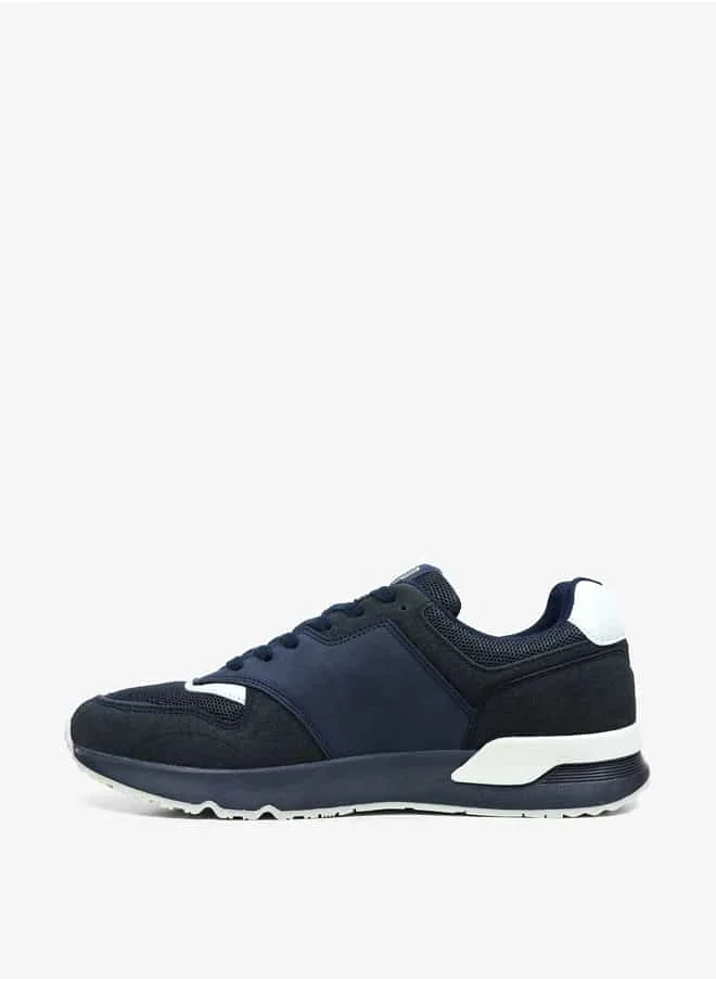 GAP Men's Panelled Running Shoes with Lace-Up Closure - Columbus Runner Low M