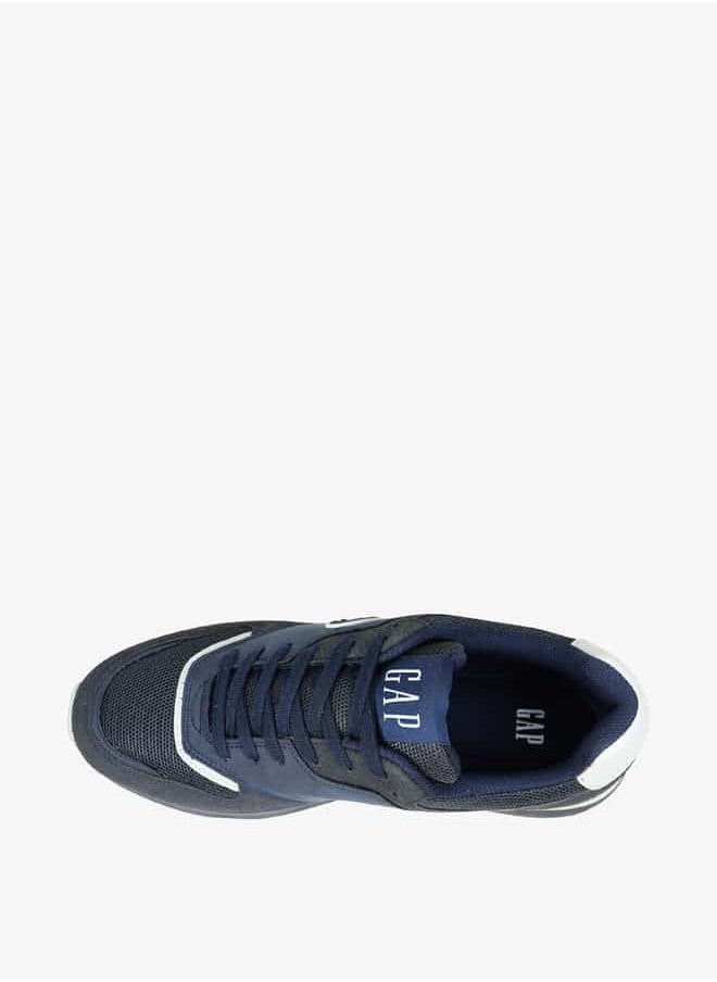 GAP - Men's Panelled Running Shoes with Lace-Up Closure - Columbus Runner Low M - Image 1