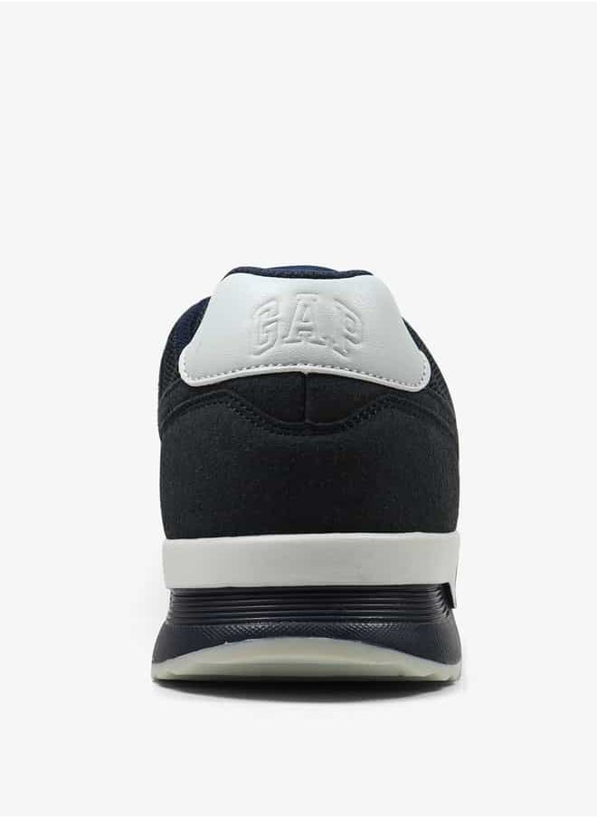 GAP - Men's Panelled Running Shoes with Lace-Up Closure - Columbus Runner Low M - Image 1