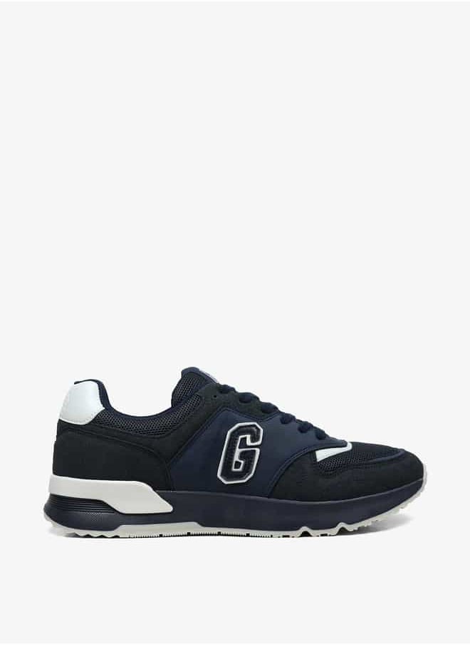 GAP - Men's Panelled Running Shoes with Lace-Up Closure - Columbus Runner Low M - Image 1