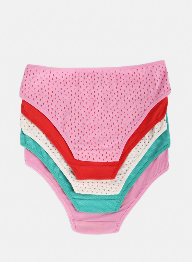 Carina Pack of 5 Colored Bikini Panties - Image 3