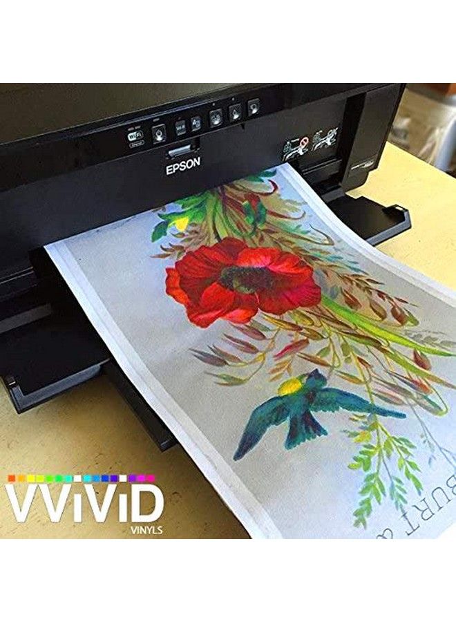 VViViD قماش طباعة نفاثة 100% قطن حقيقي قابل للطباعة مقاس 8.5 × 11 125 رطل 340 غرام 17 ميل (5 أوراق) - Image 4