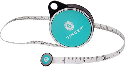 SINGER 50003 ProSeries Retractable Tape Measure, 98-Inch, Teal - Image 3